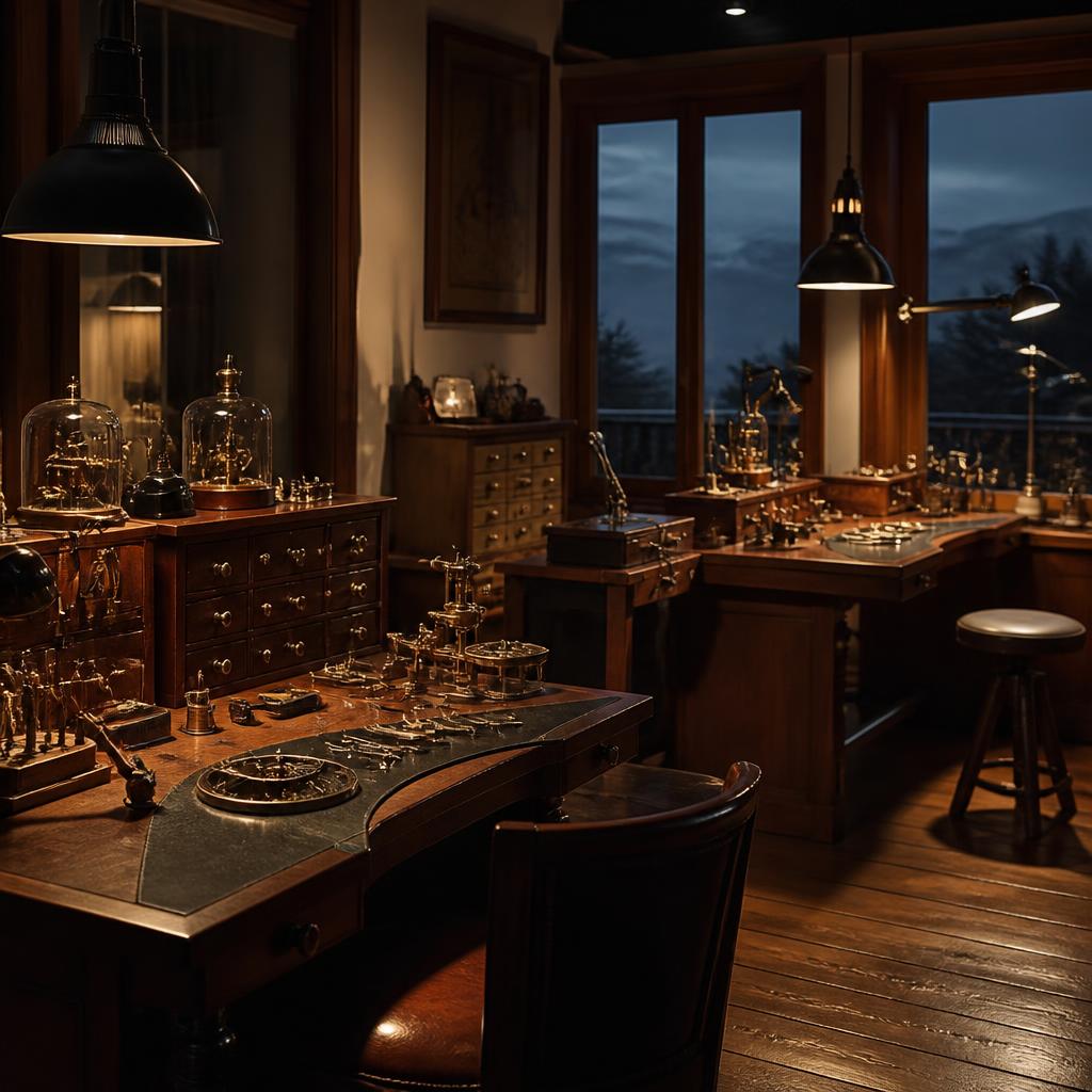Vue intérieure de la manufacture — atelier historique restauré